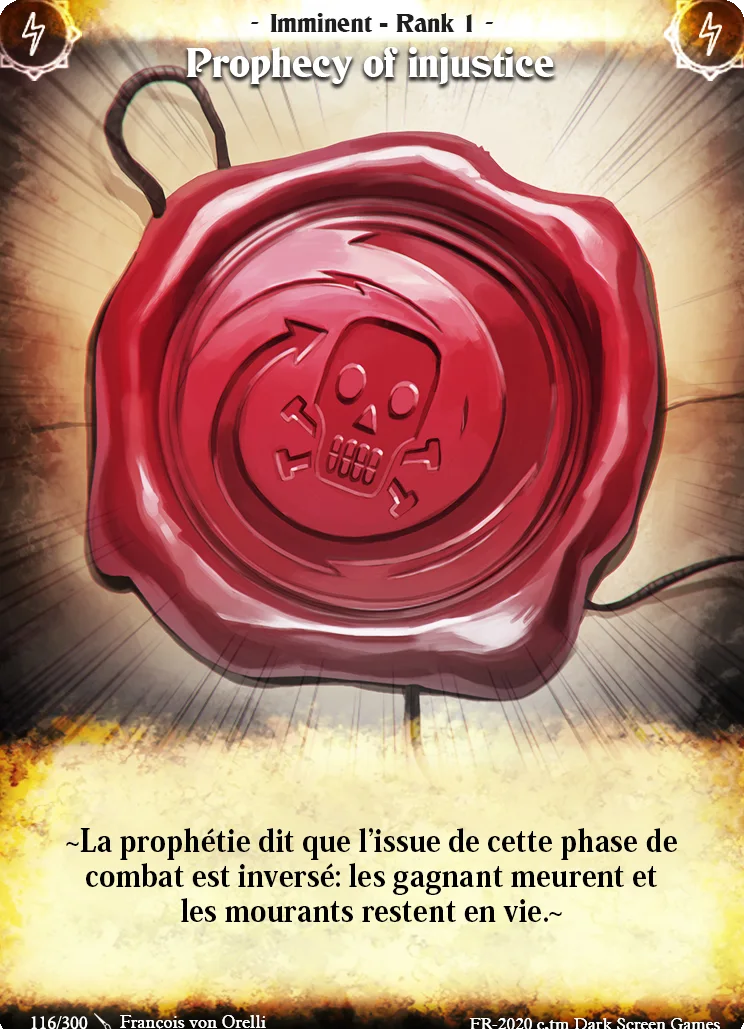 Prophecy Of Injustice