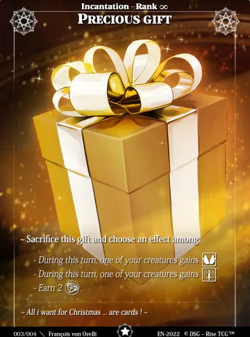 cadeau précieux