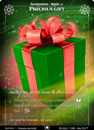 cadeau précieux