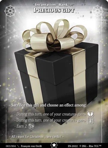 cadeau précieux