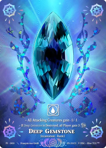 deep gemstone corrompue