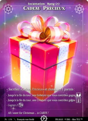 cadeau précieux