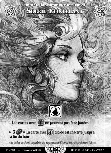 soleil étincelant