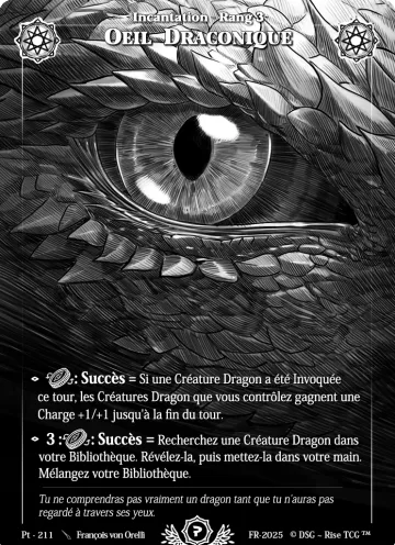 oeil draconique