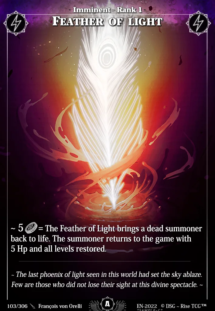 plume de lumière