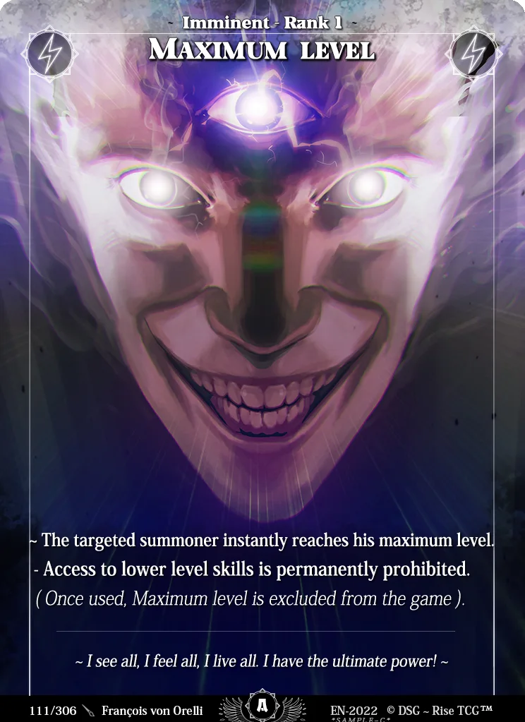 niveau maximum