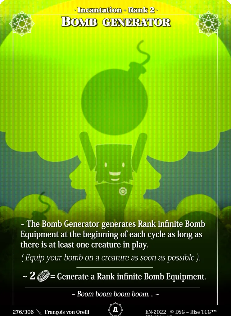 générateur de bombes